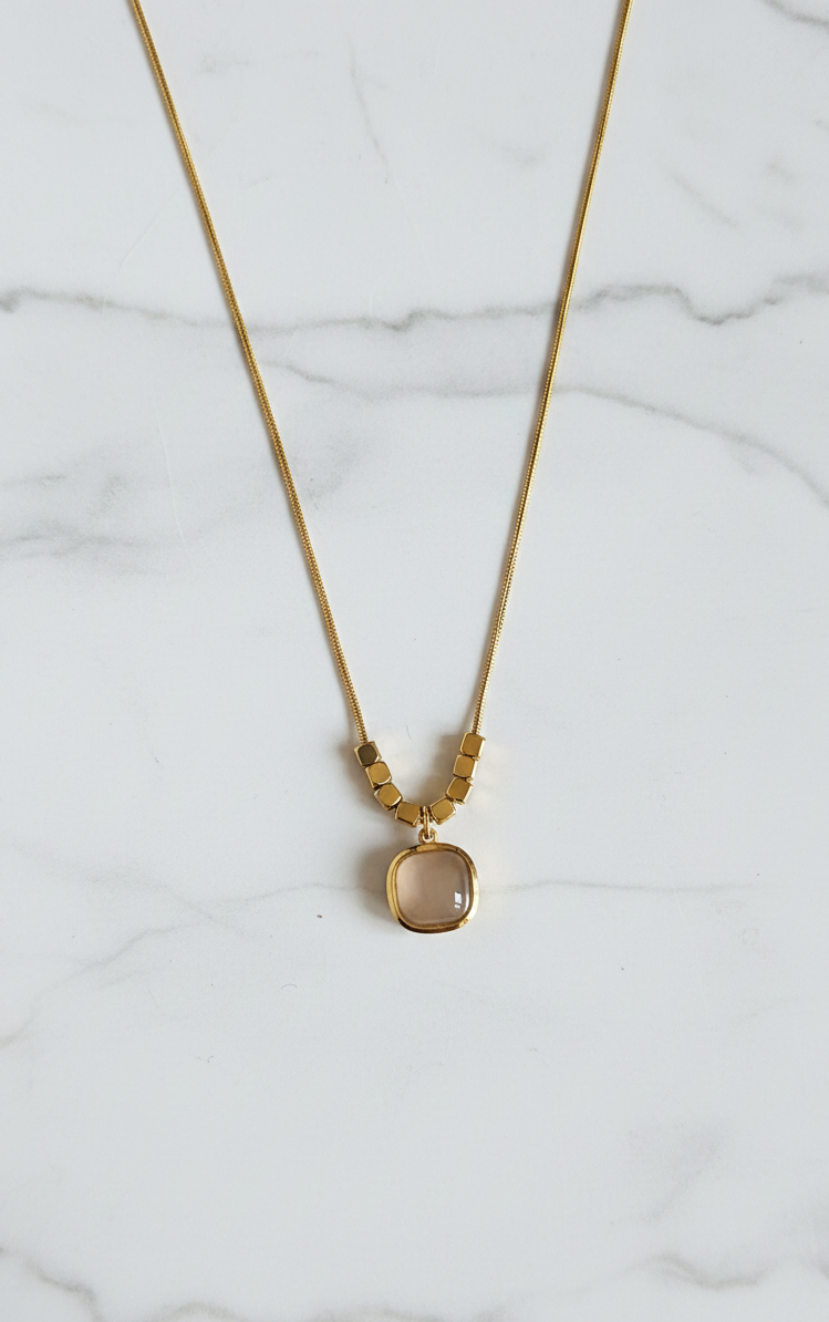 Golden Oxidised Anti-Tarnish Chain Necklace