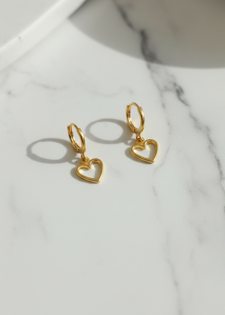 Fancy Heart Earrings