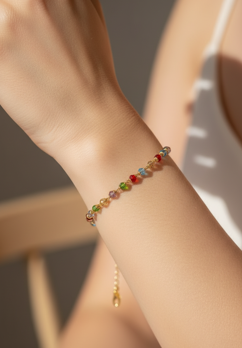 Delicate Colorful Bracelet