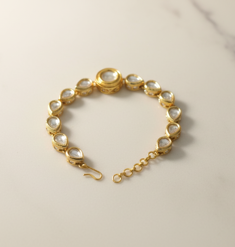 Meenakari Kundan Bracelet