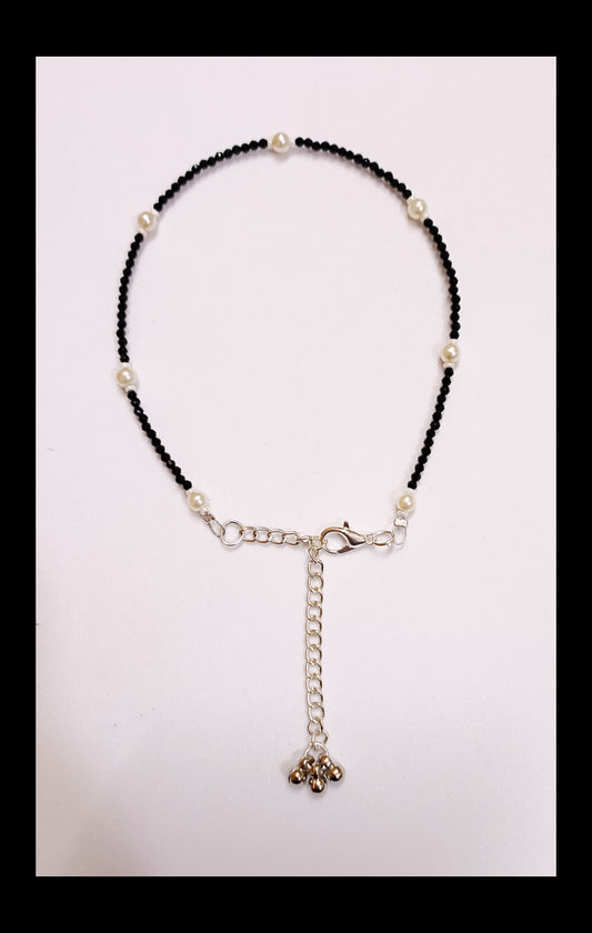 Crystal Beads Chain Anklet