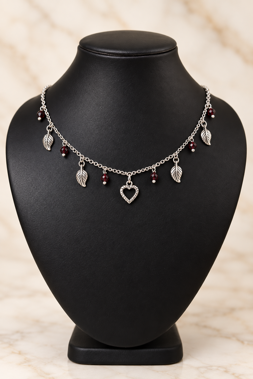 Delicate Silver Plated Chain Necklace