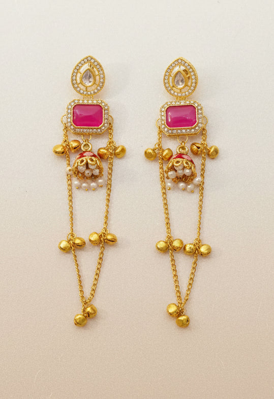 Kashmiri Kundan Earring