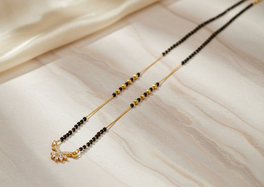 Beautiful Chain AD Pendant Mangalsutra