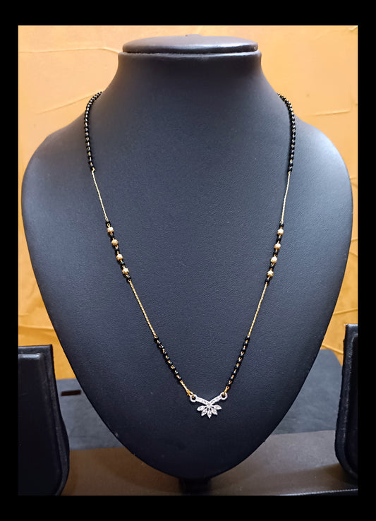 Beautiful Chain AD Pendant Mangalsutra