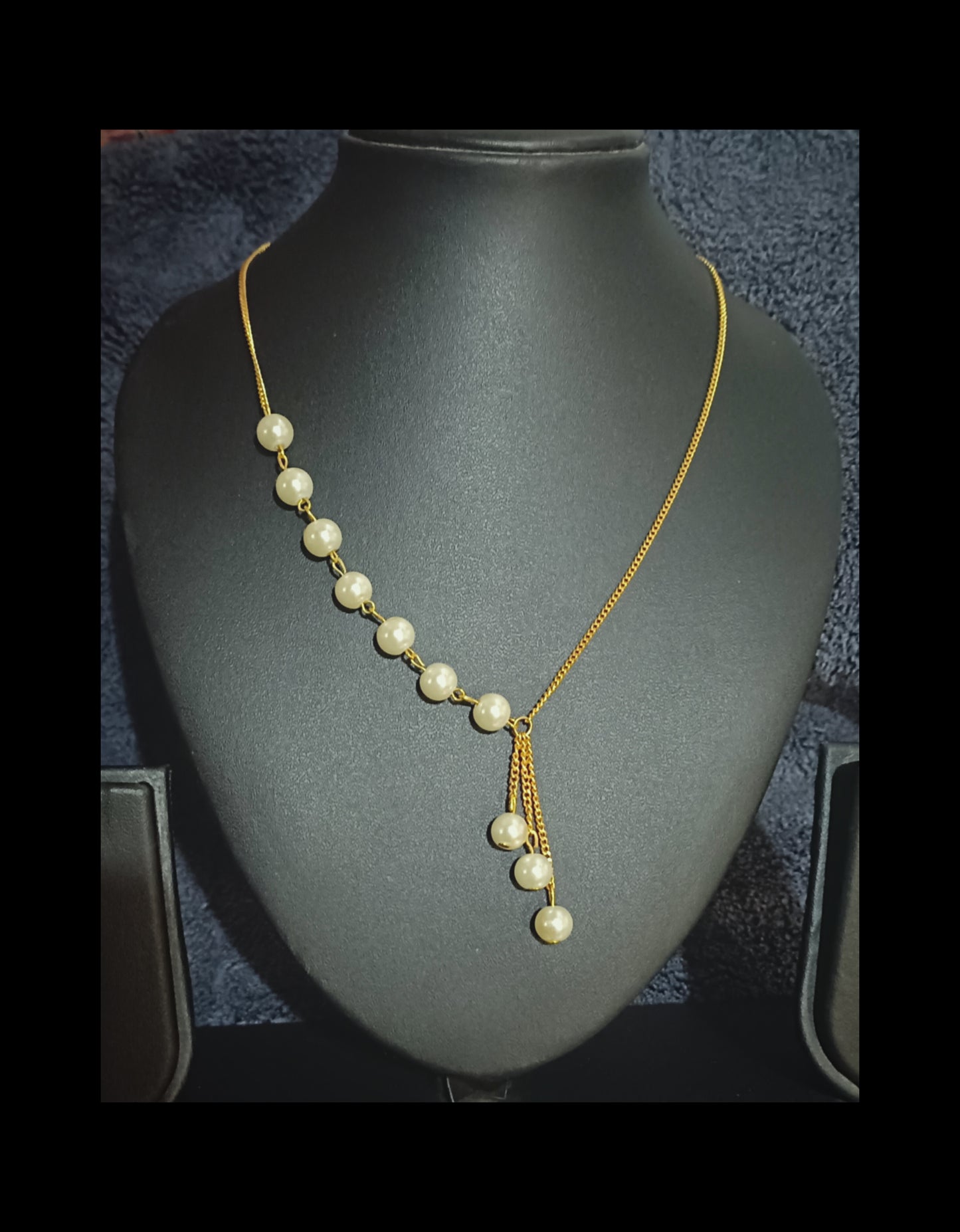 Delicate Gold-Plated Chain Necklace Set