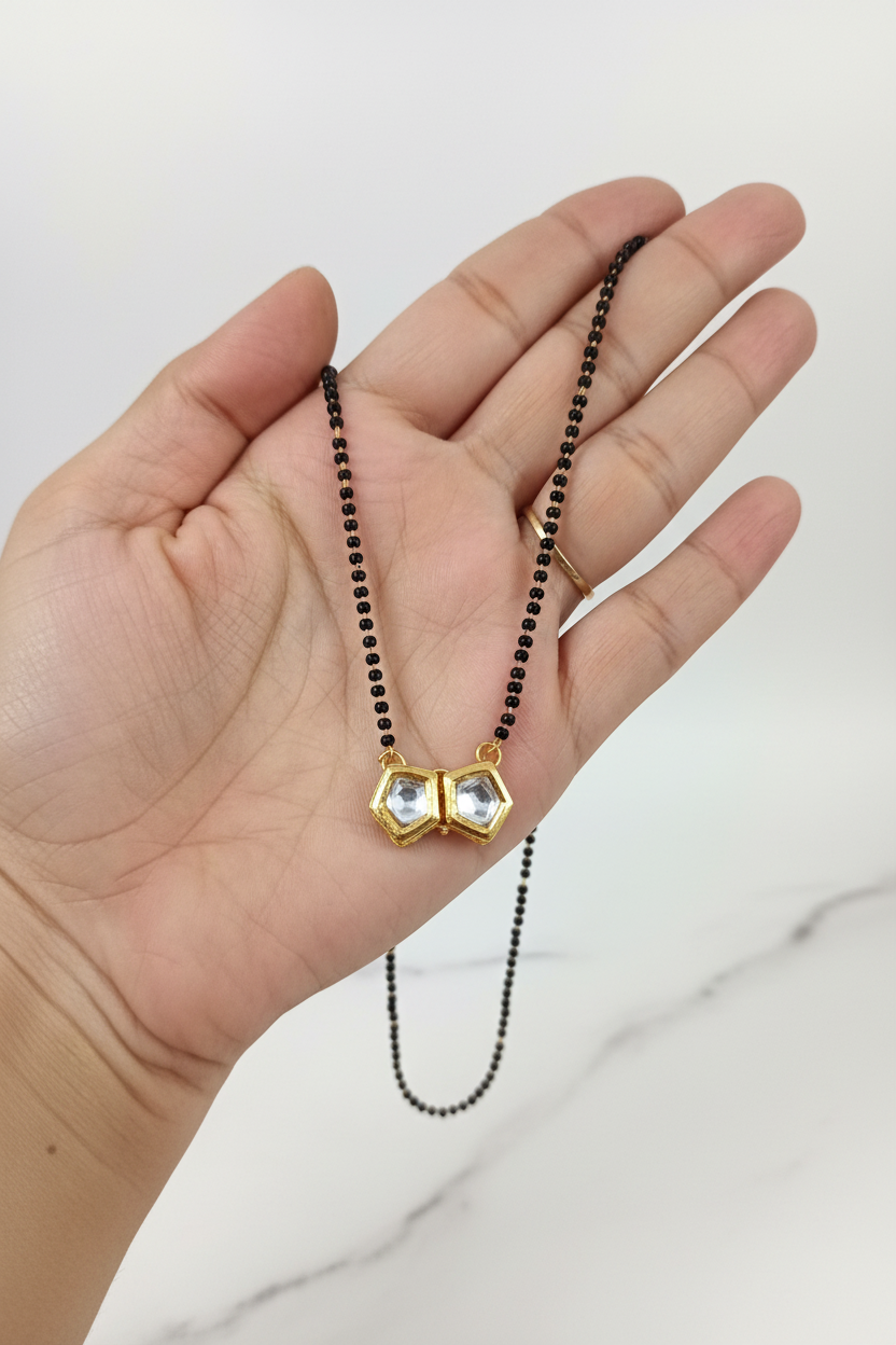 Kundan Pendant Mangalsutra