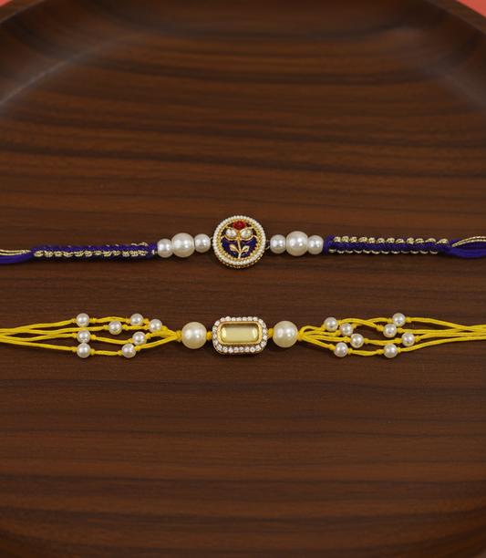 Combo of Kundan Rakhi